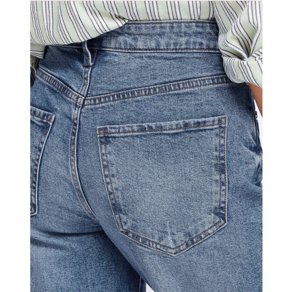KUT FROM THE KLOTH Ashley High Rise Slouchy Barrel Straight Leg Jean // 6 Petite - Picture 12 of 12